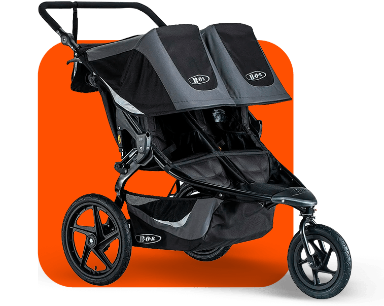 Baby Strollers - Bob Revolution Flex 3.0 Duallie Double Jogging Stroller