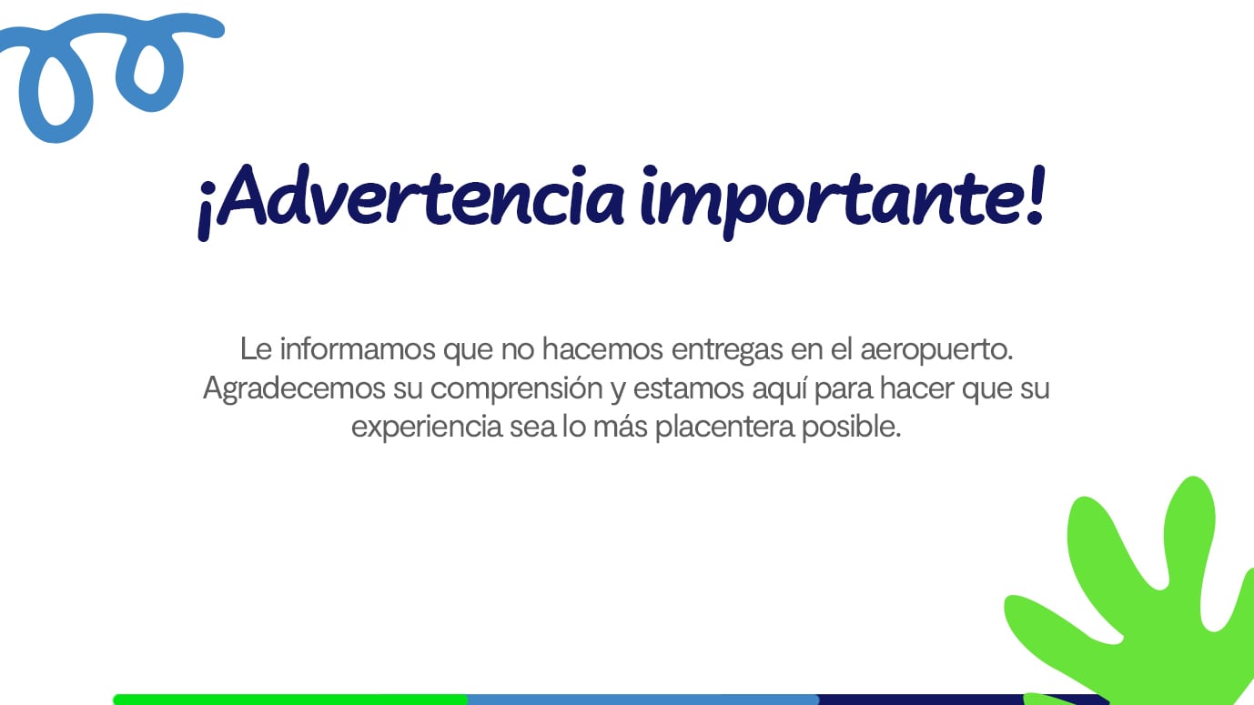 Advertencia importante