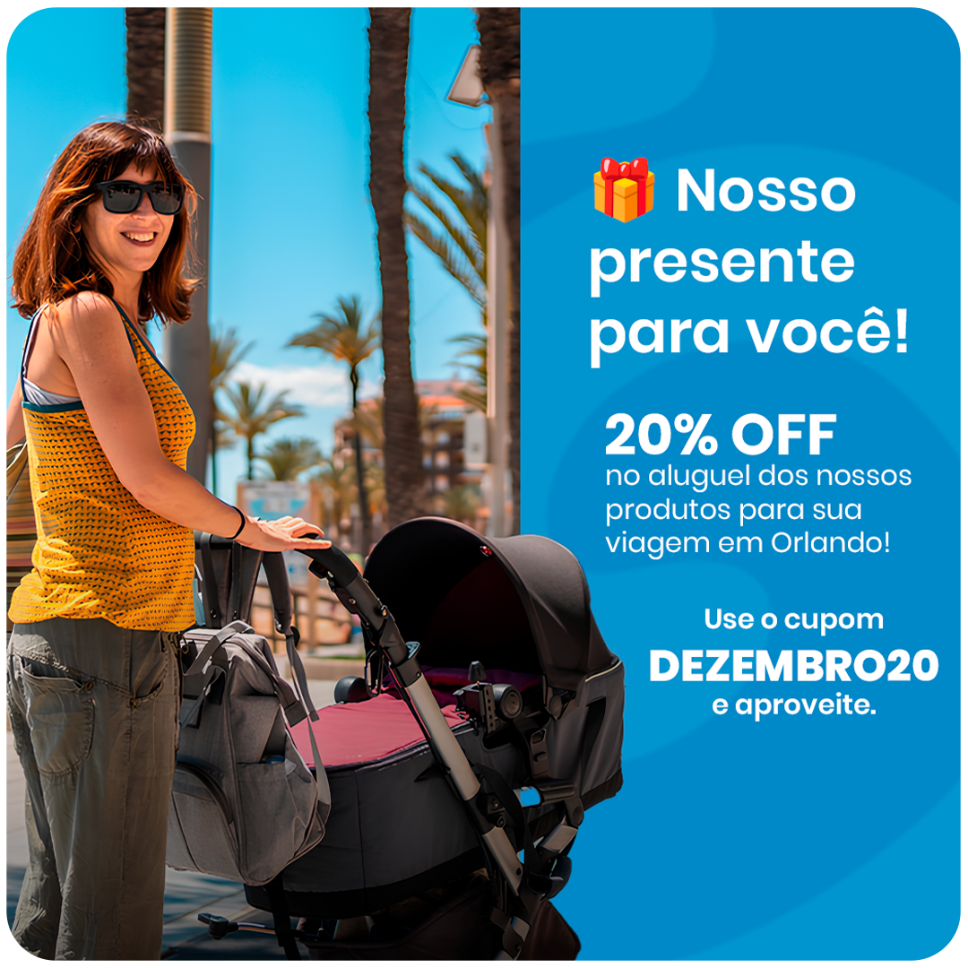 Carrinho para Aluguel em Orlando - Baby Jogger City mini 2 single stroller